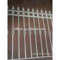 flat top iron fence panels